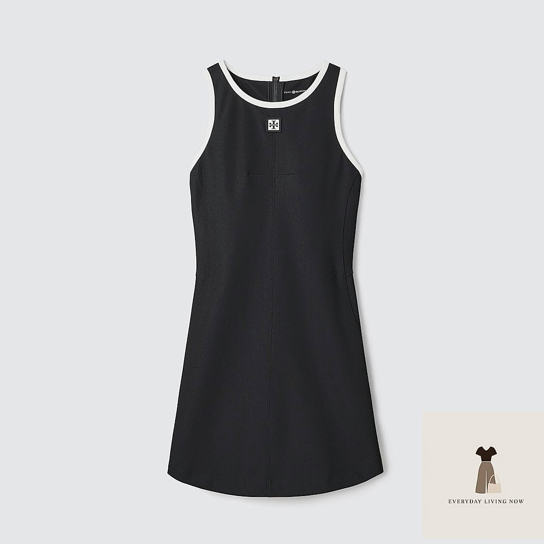26 Jersey Outfit That Are Trending Right Now 24 Jersey Racerback Dress with a Denim Vest
