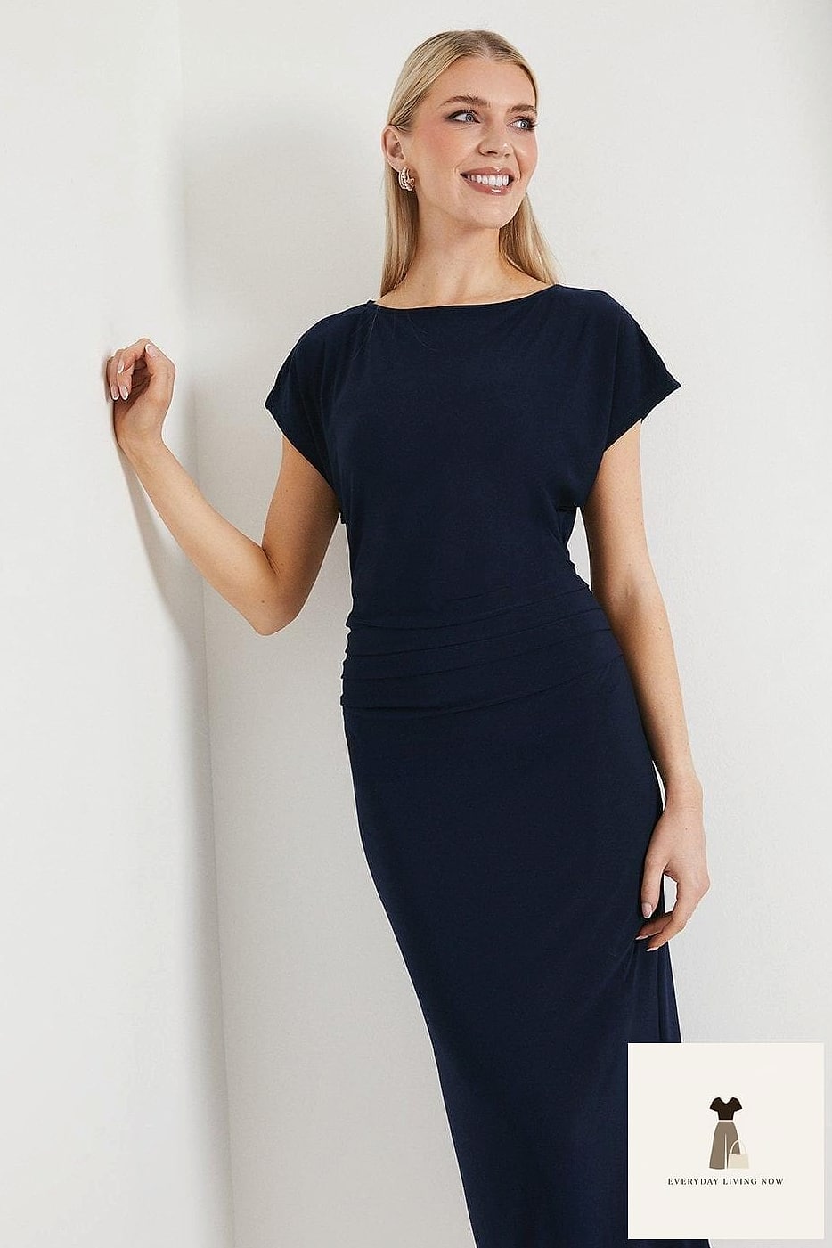 26 Jersey Outfit That Are Trending Right Now 25 The Jersey Ruched Dress for a Flattering Fit