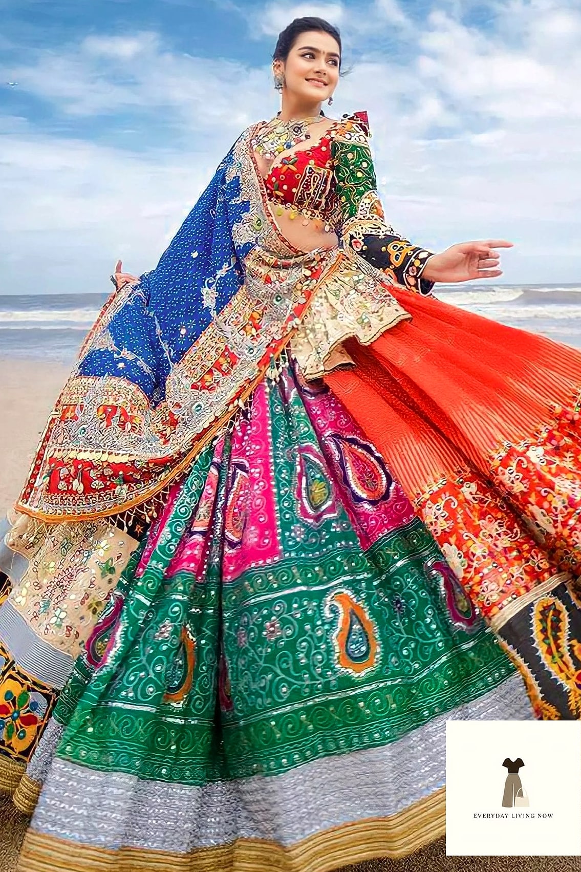 Kutch Embroidery Ghagra Choli