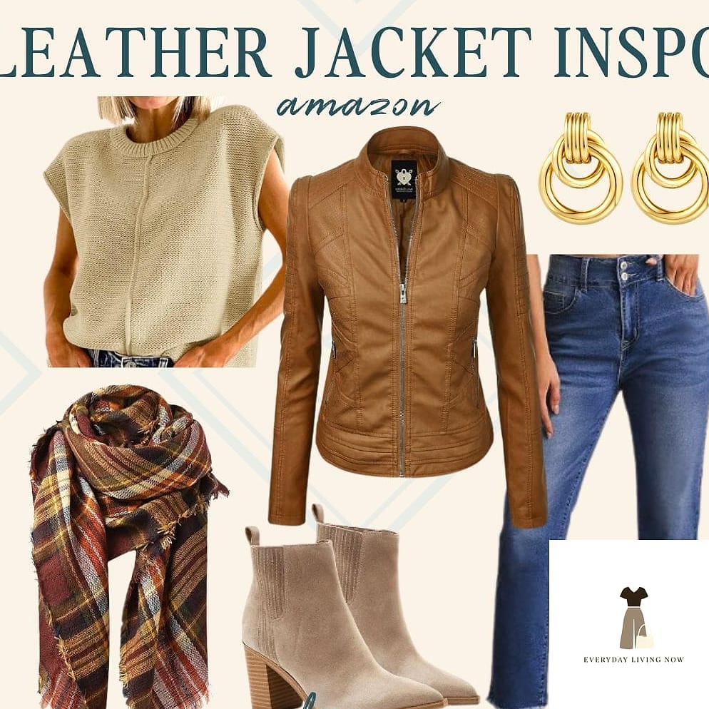 22 Inspo Outfit Worth Pinning Immediately 2 The Leather Jacket and Mini Skirt Combo