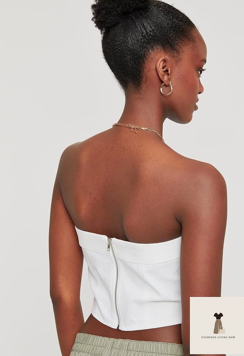 Linen Pants and a Corset Top for Date Night