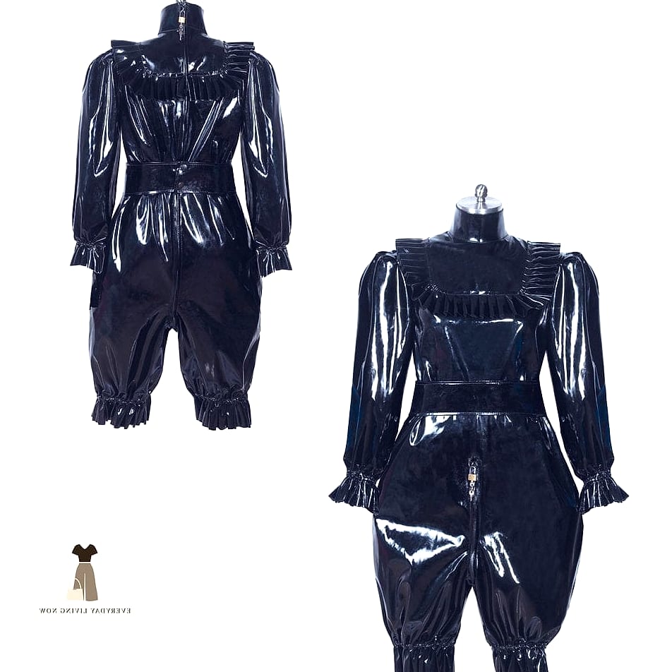 Maid-Inspired Romper for Warm Weather