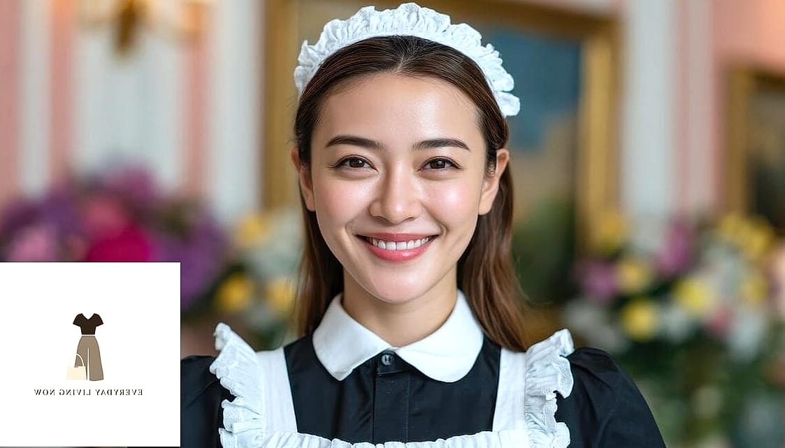 Maid Uniform with Statement Choker