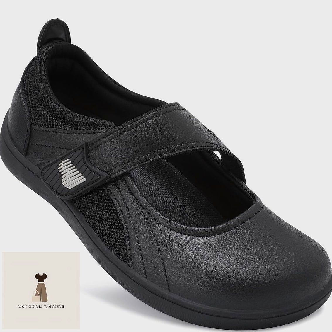 Mary Janes with Wide-Leg Trousers