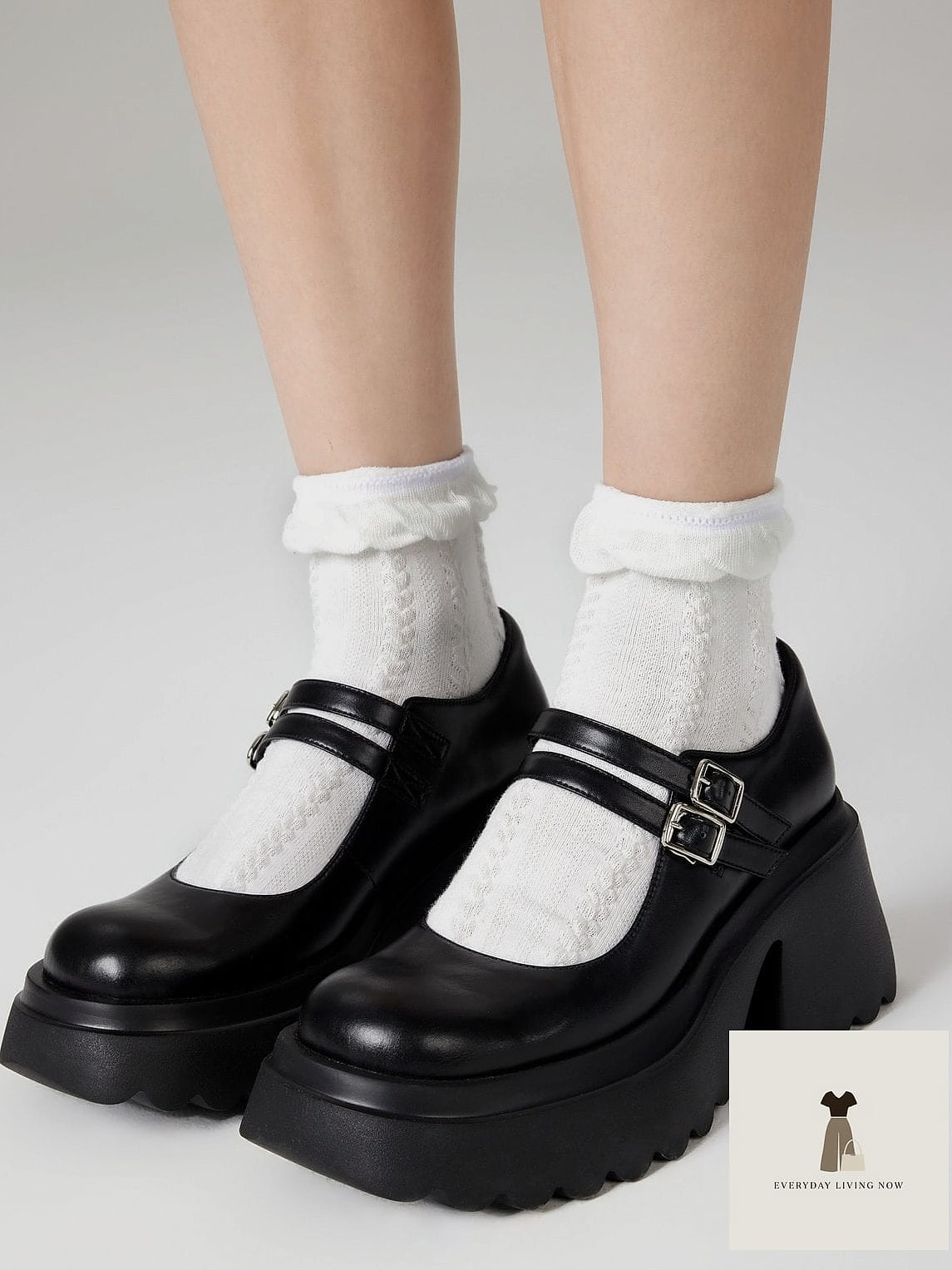 Mary Janes and a Midi Dress
