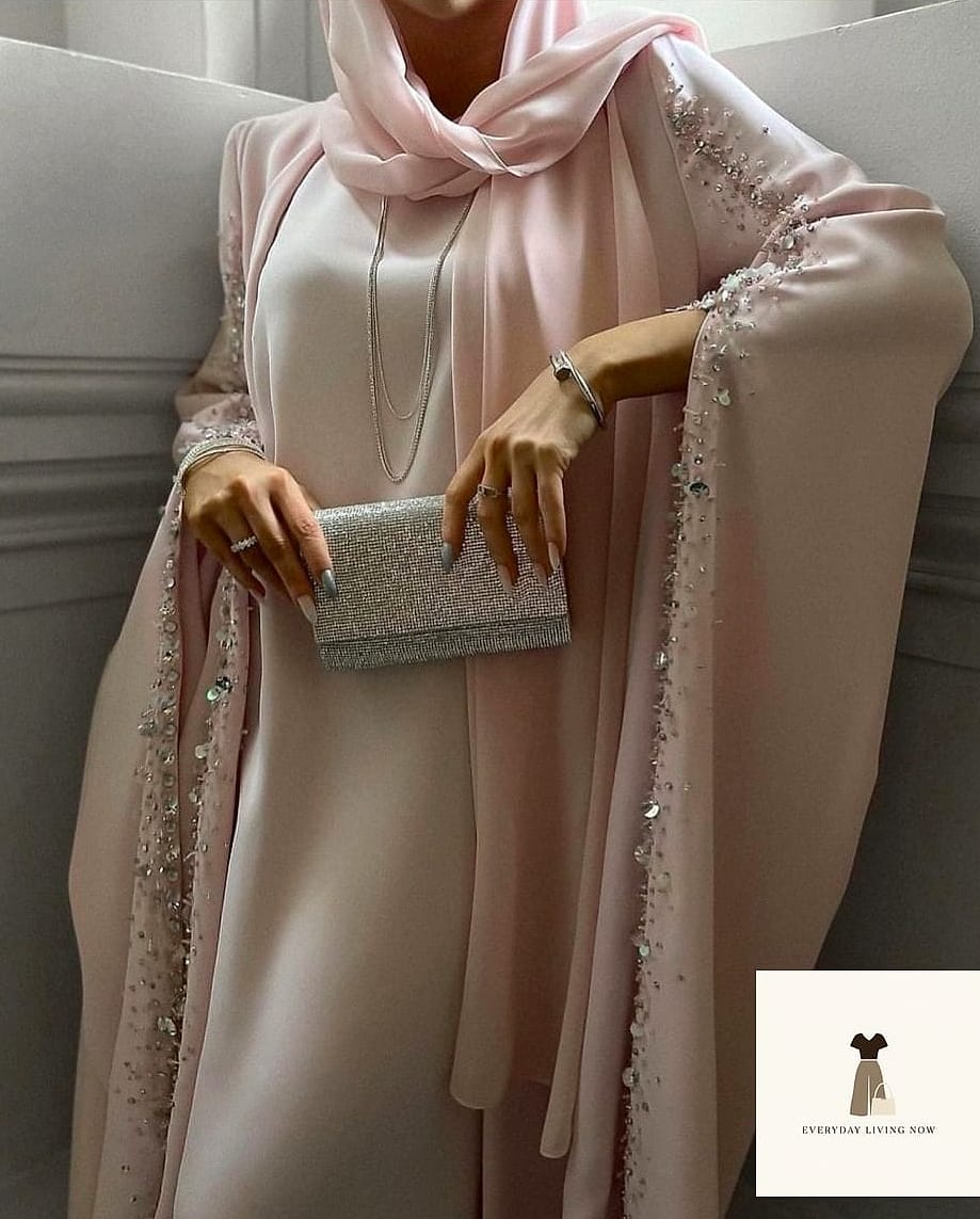 29 Abaya Outfit That Are Absolutely Stunning 6 Minimalist Beige Linen Abaya