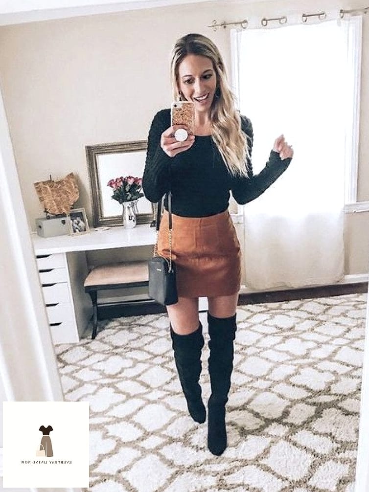 24 Birthday Dinner Outfit Worth Pinning Immediately 10 Mini Skirt and Bodysuit Combo