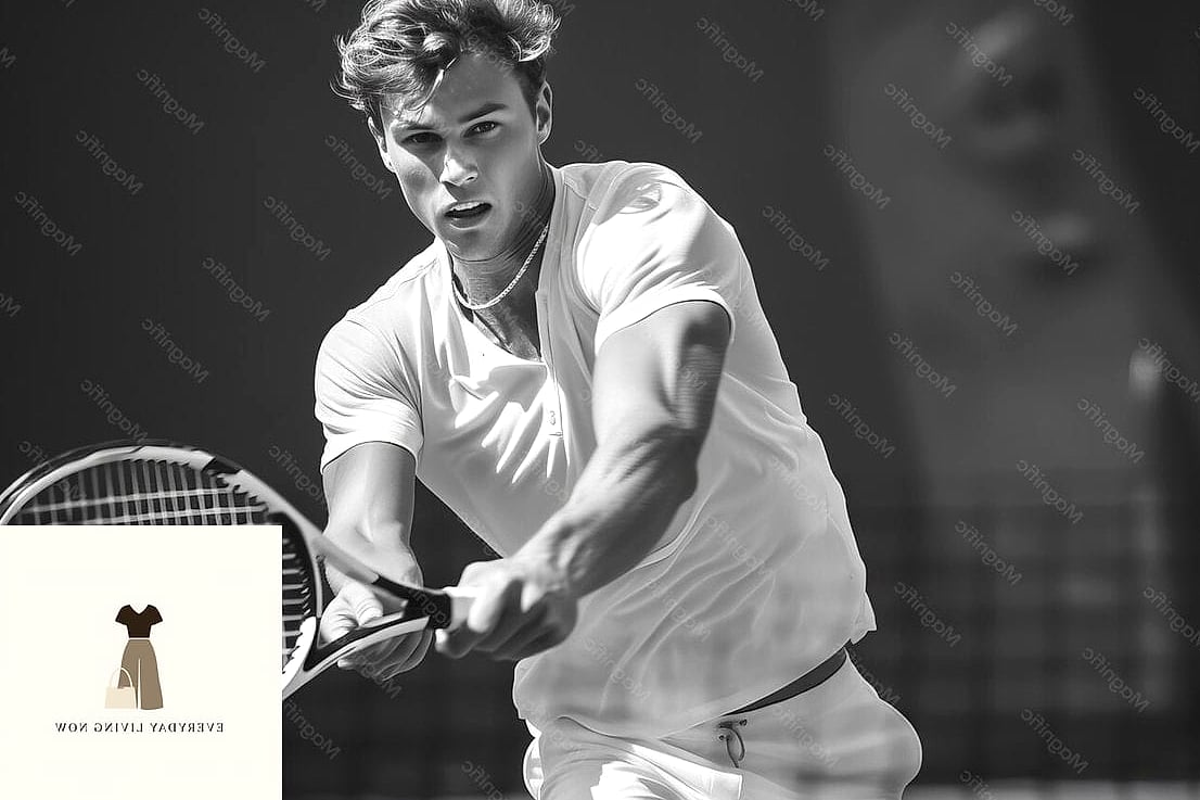 Monochrome Tennis Whites With a Twist