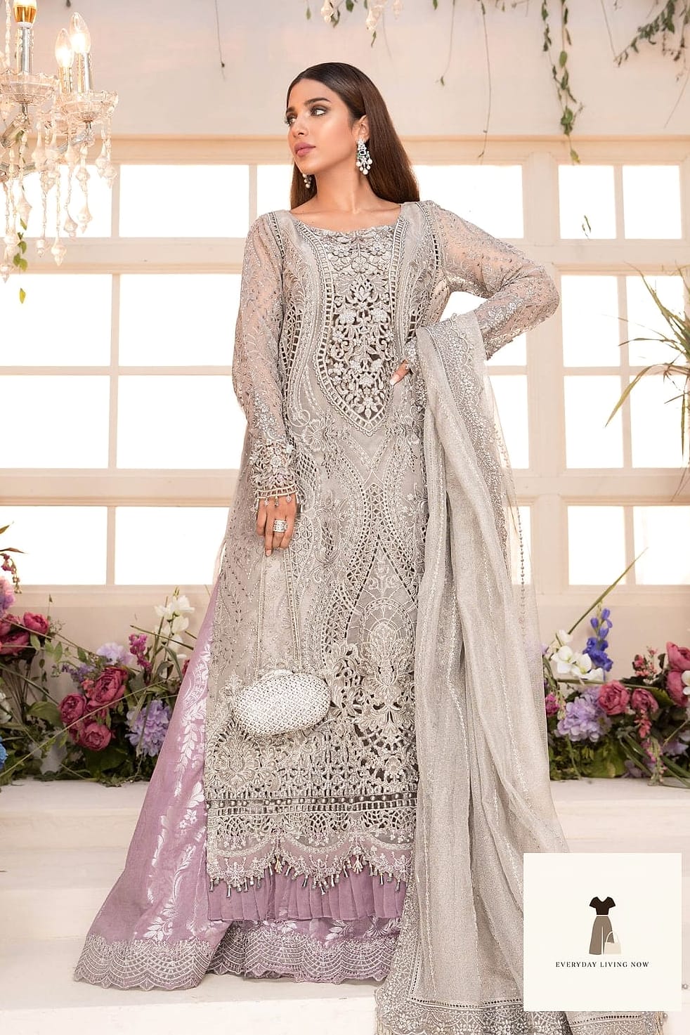 Off-Shoulder Gown for a Glamorous Evening Eid