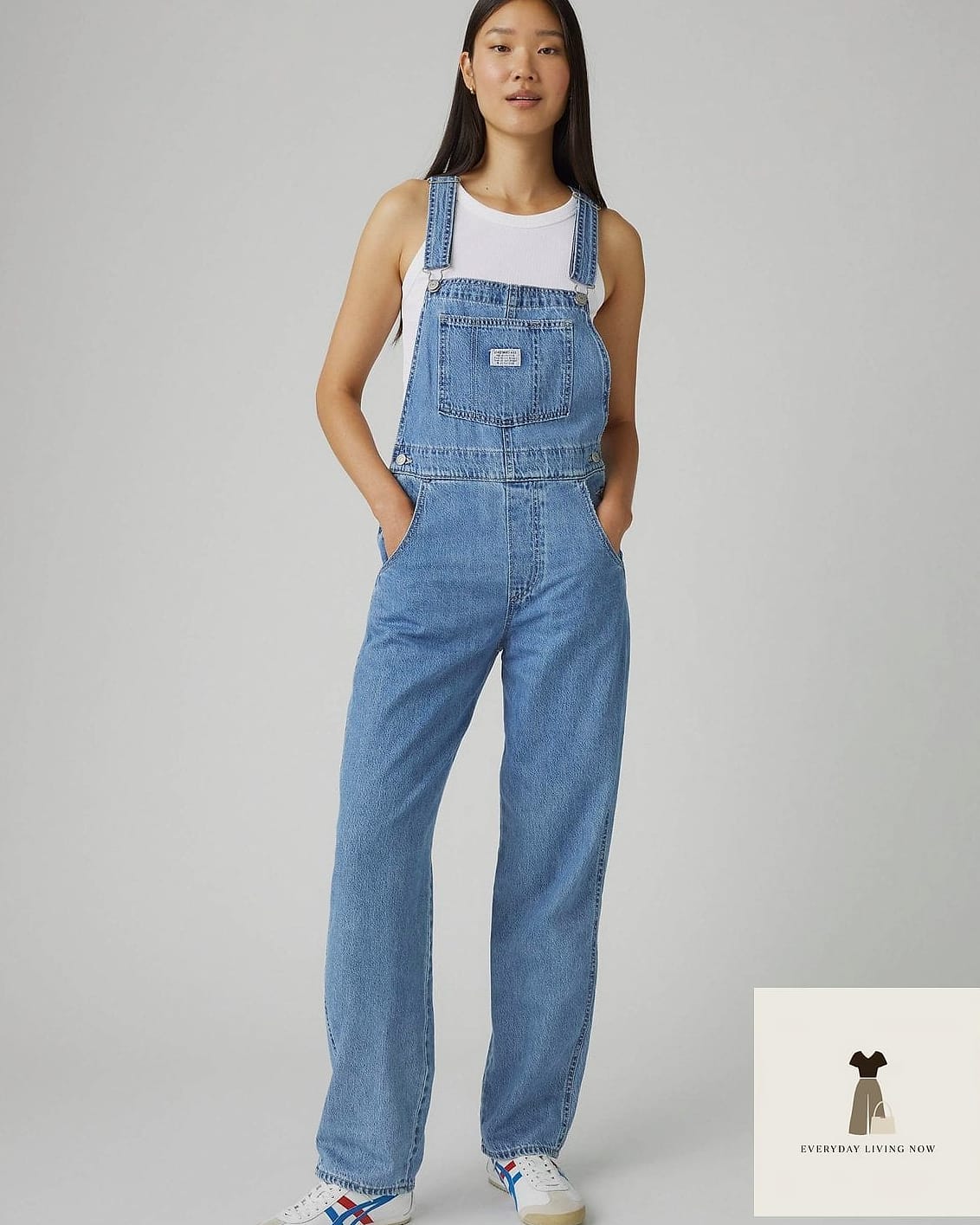 Overalls with a Bandeau Top