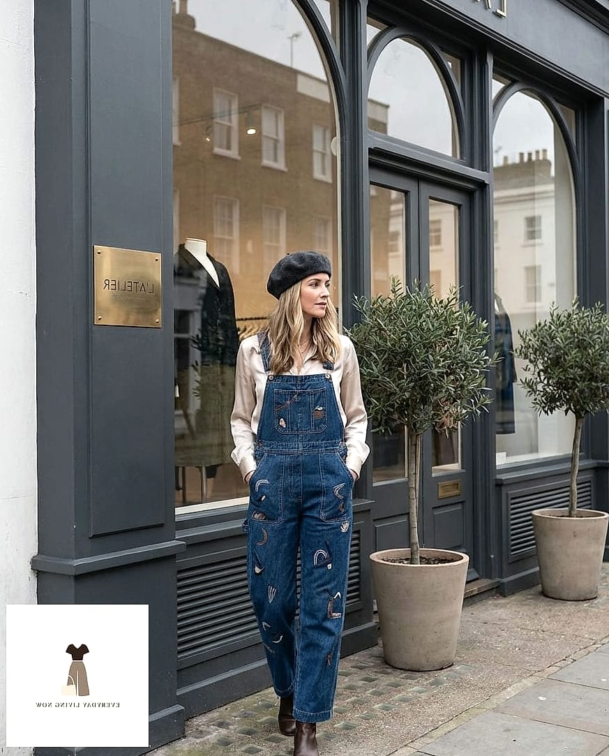 Overalls with a Graphic Tee