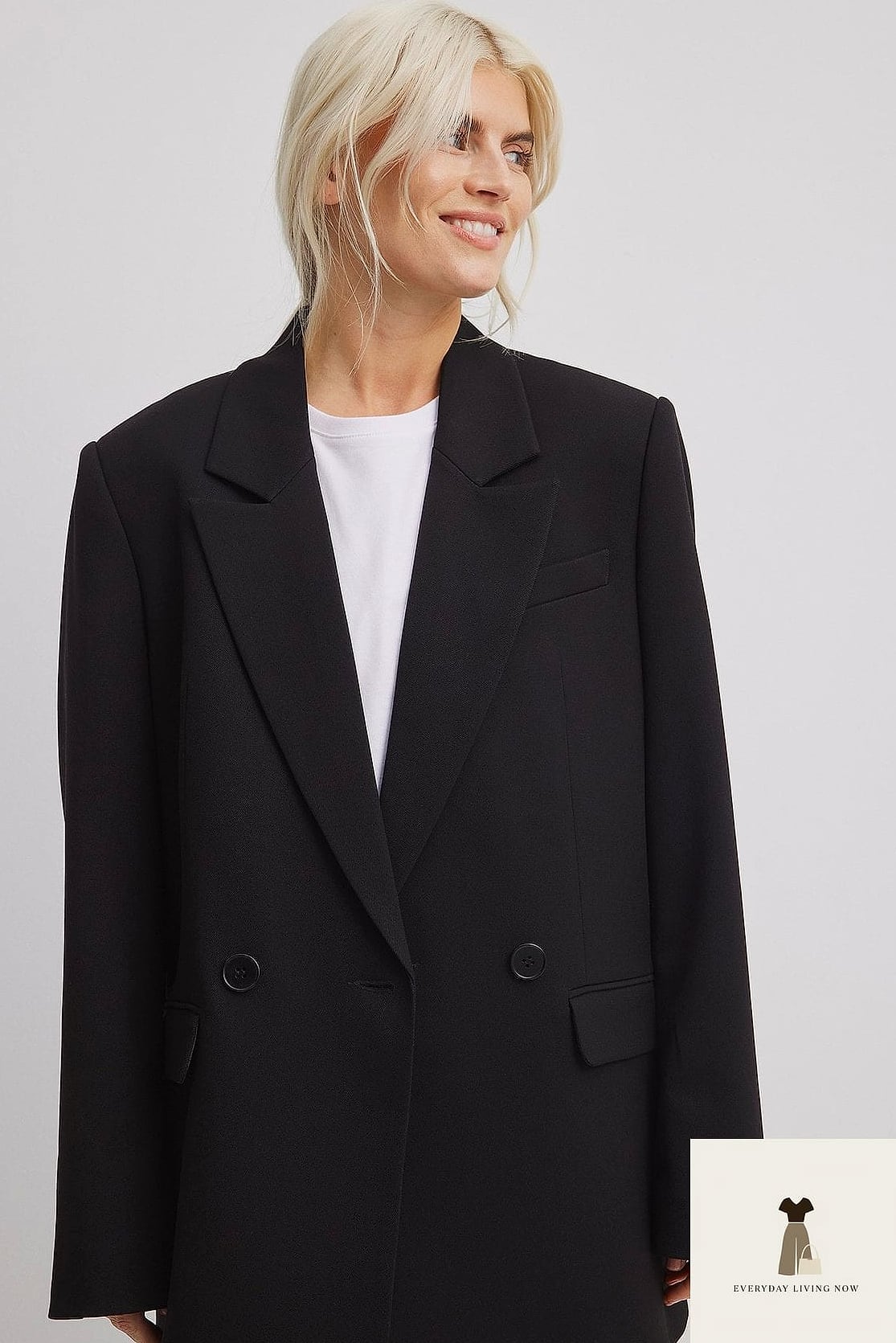 Overalls with an Oversized Blazer