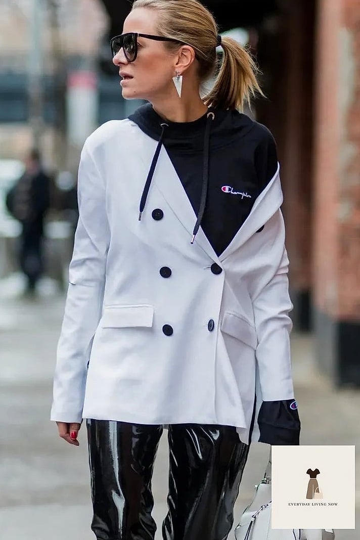 21 Outfit Hiver That Are Absolutely Stunning 3 Oversized Blazer Over a Chunky Knit