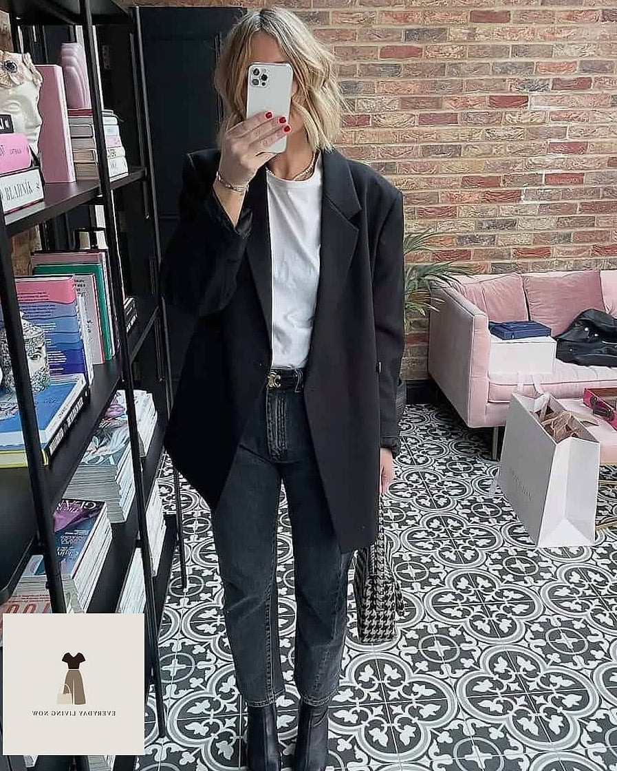 22 Outfit Casual That Every Stylist Needs to See 23 Oversized Blazer as a Dress