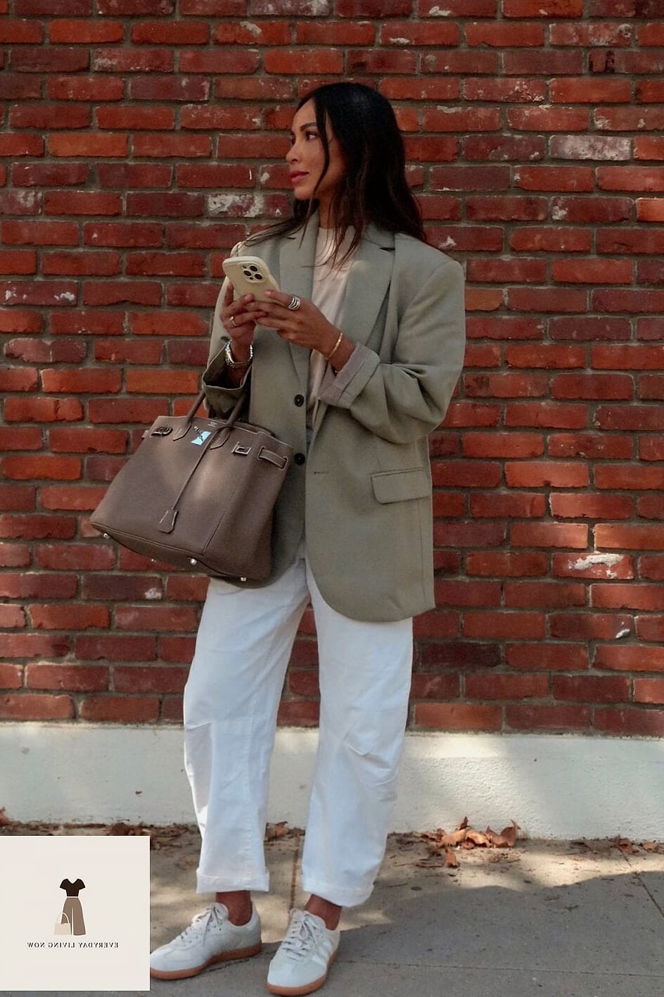 Oversized Blazer as a Dress