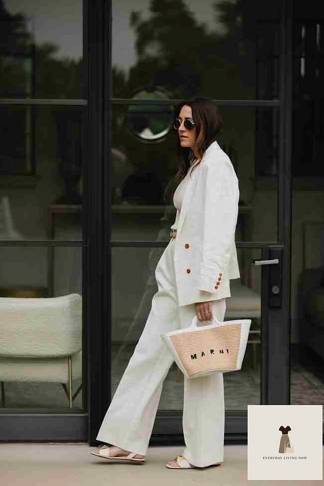 The Oversized Blazer Over a Tank