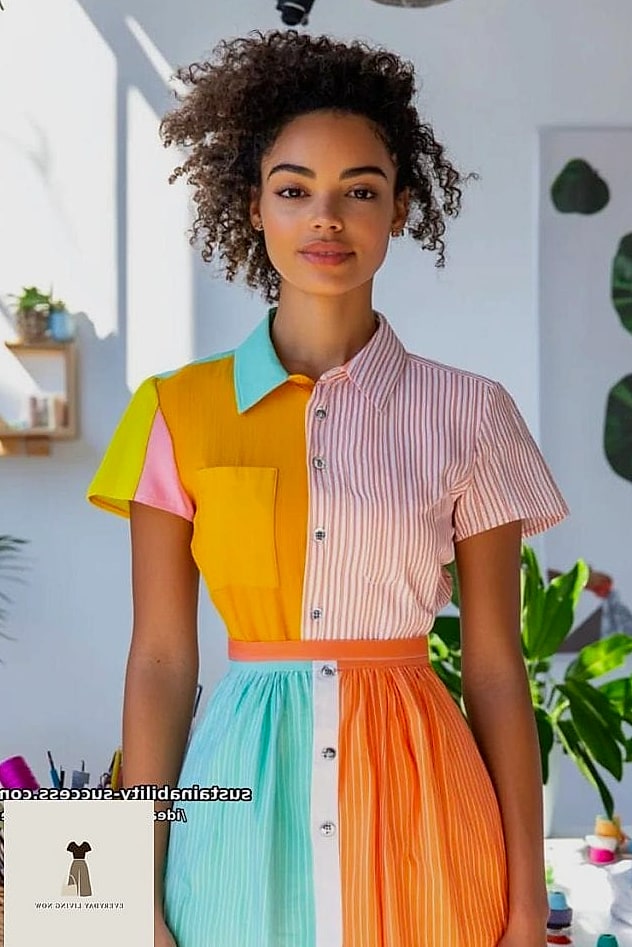 Oversized Button-Down as a Dress