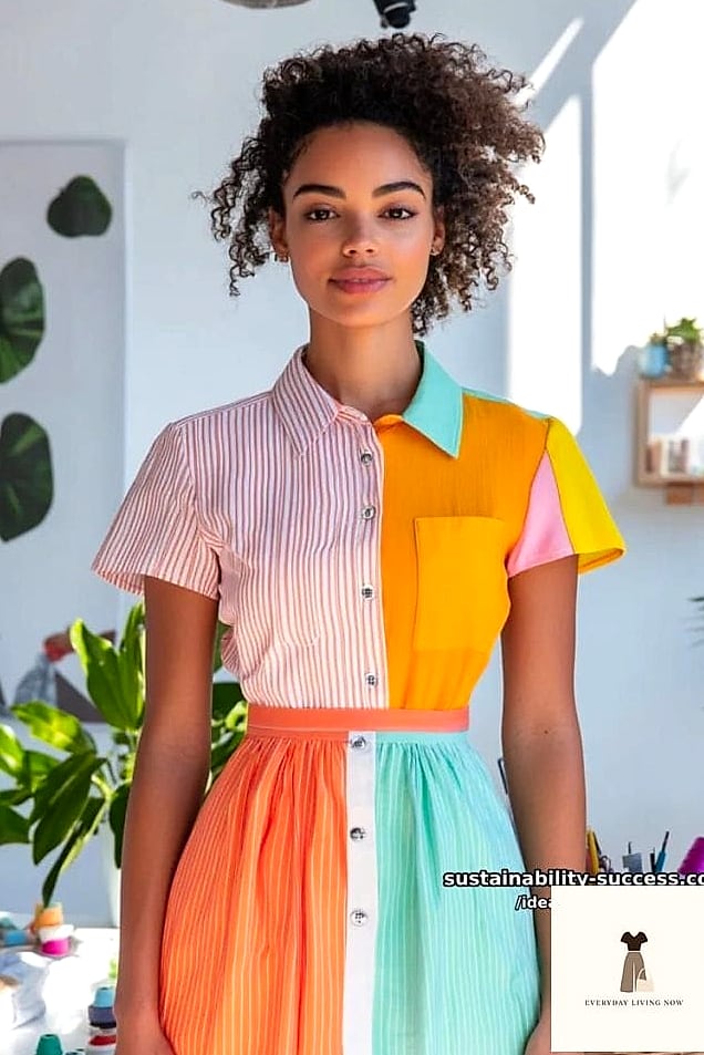 Oversized Button-Down as a Dress