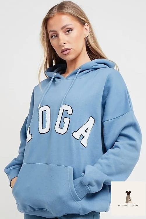 Oversized Hoodie Over a Bodysuit