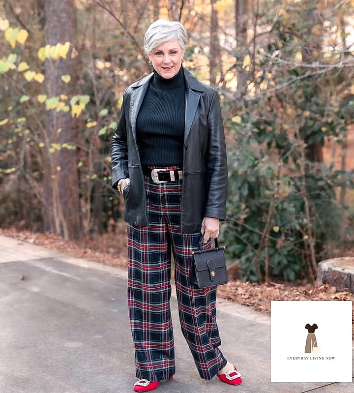 Paired with Plaid Trousers