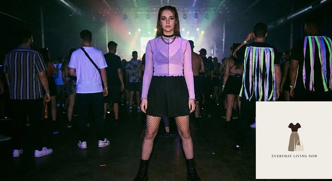 29 Rave Outfit That Are Trending Right Now 20 Pastel Rave Set with Glitter Accents