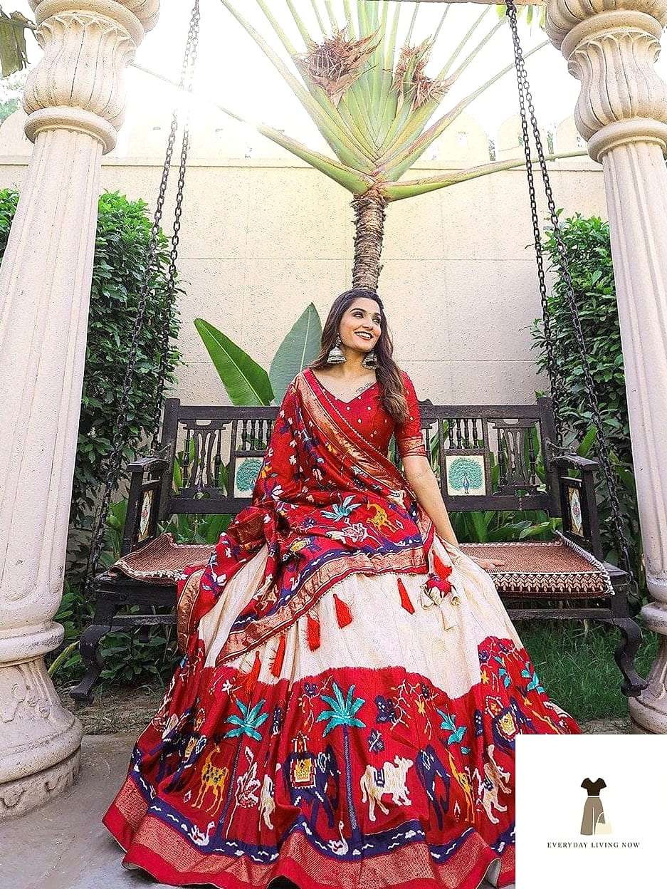 Peplum Style Choli With Lehenga