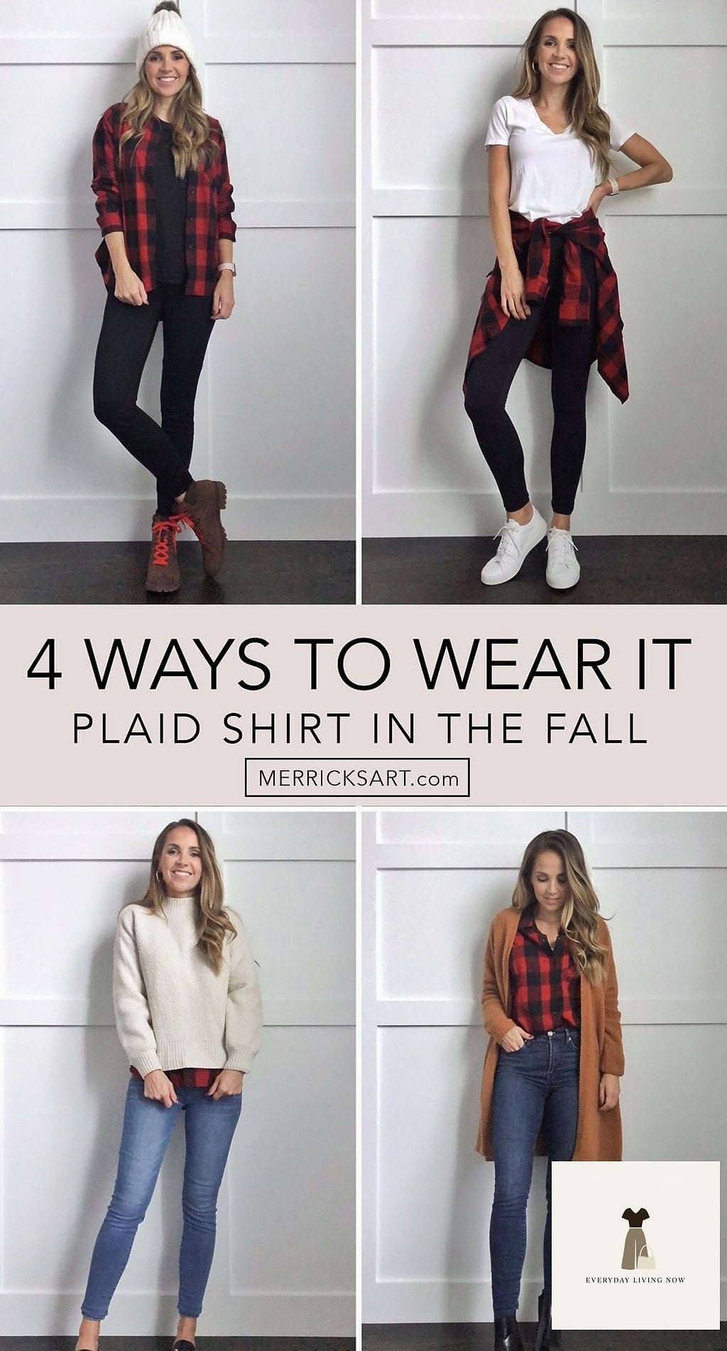 22 Outfit Casual That Every Stylist Needs to See 12 Plaid Button-Down as a Layering Piece