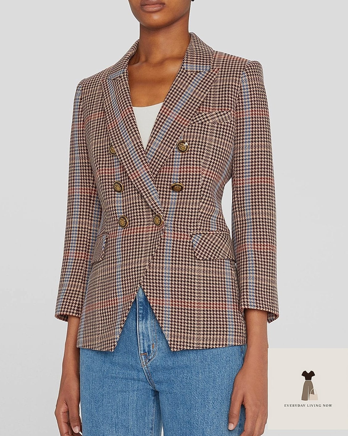 Plaid and Houndstooth for Unexpected Texture