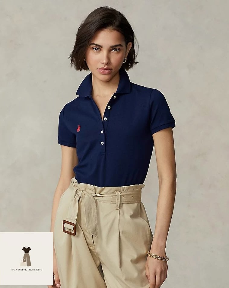 Polo and Trouser Set in Matching Fabric
