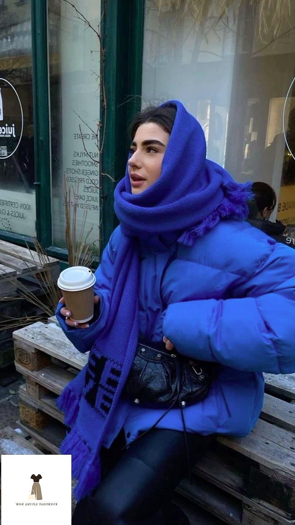 30 Scarf Outfit That Are Dreamy and So Inspiring 11 Puffer Jacket and Scarf for Cold Weather Days