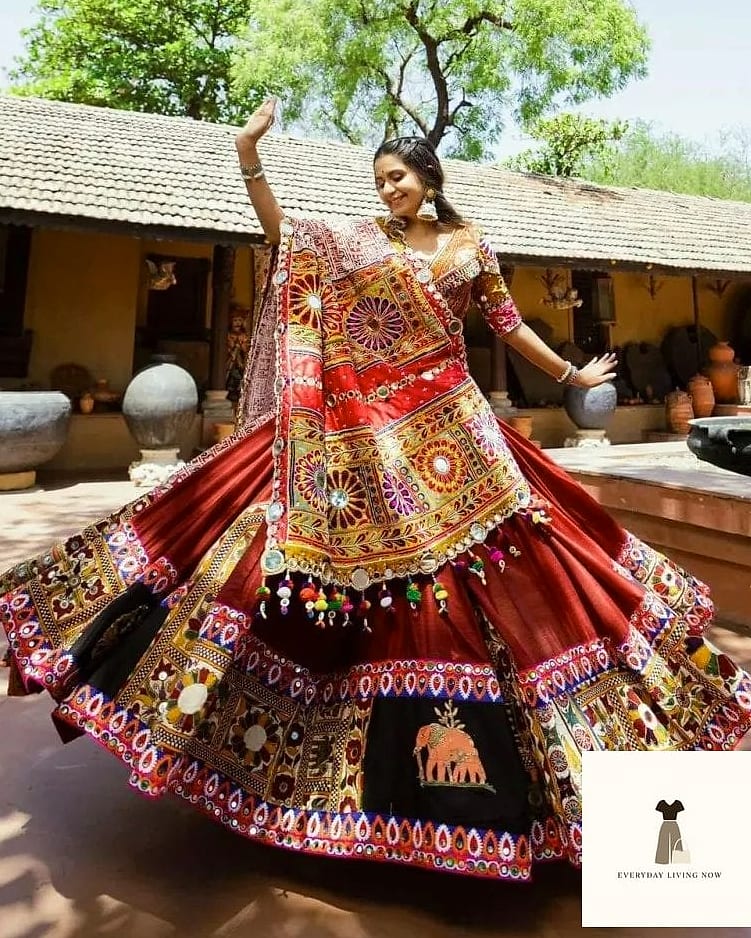 Rajasthani Style Ghagra With Bells