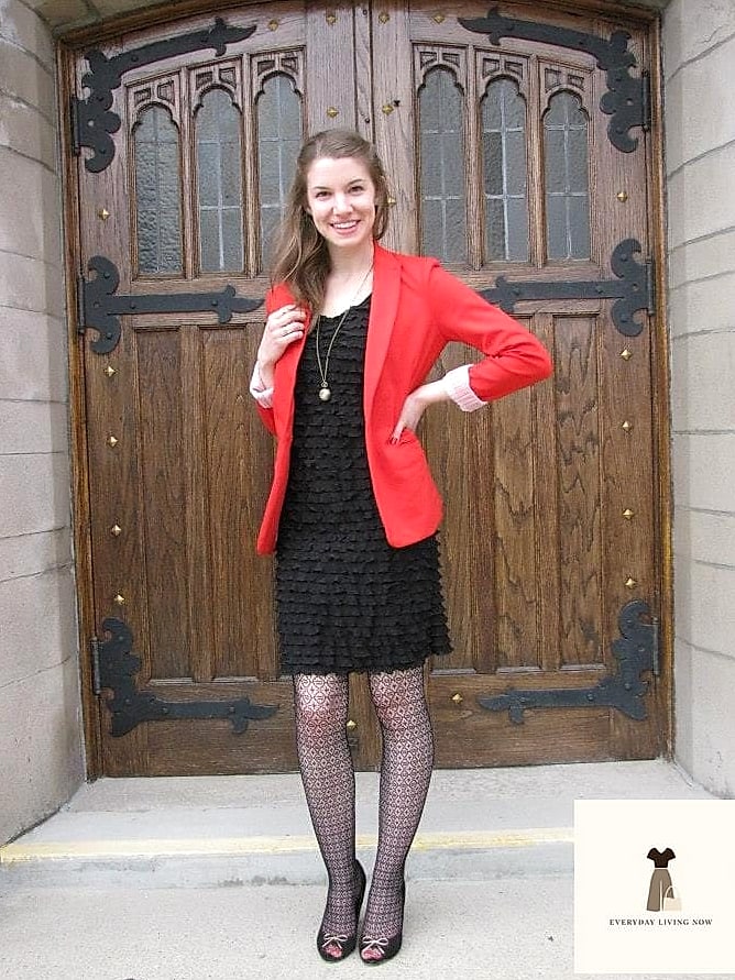 The Red Blazer Dress