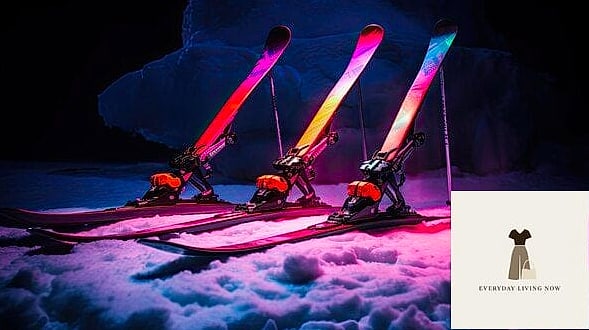 Retro Neon Ski Suit