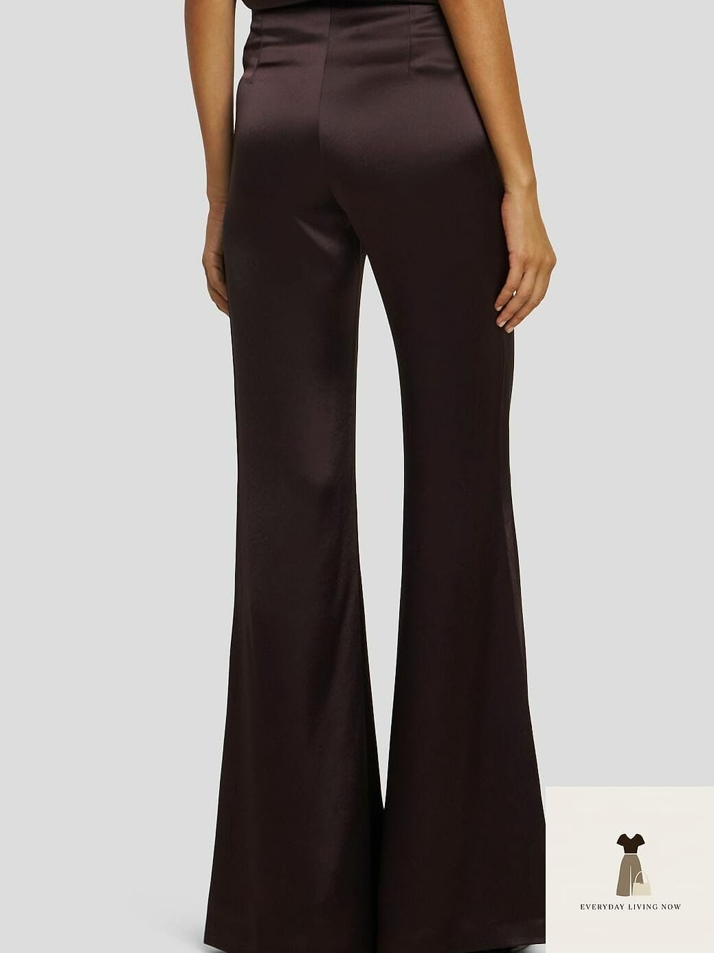 Satin Pants and a Simple Tee