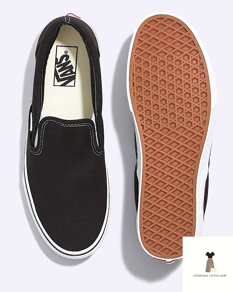 24 Vans Outfit You Need to Try Next 13 Slip On Vans With Wide-Leg Trousers