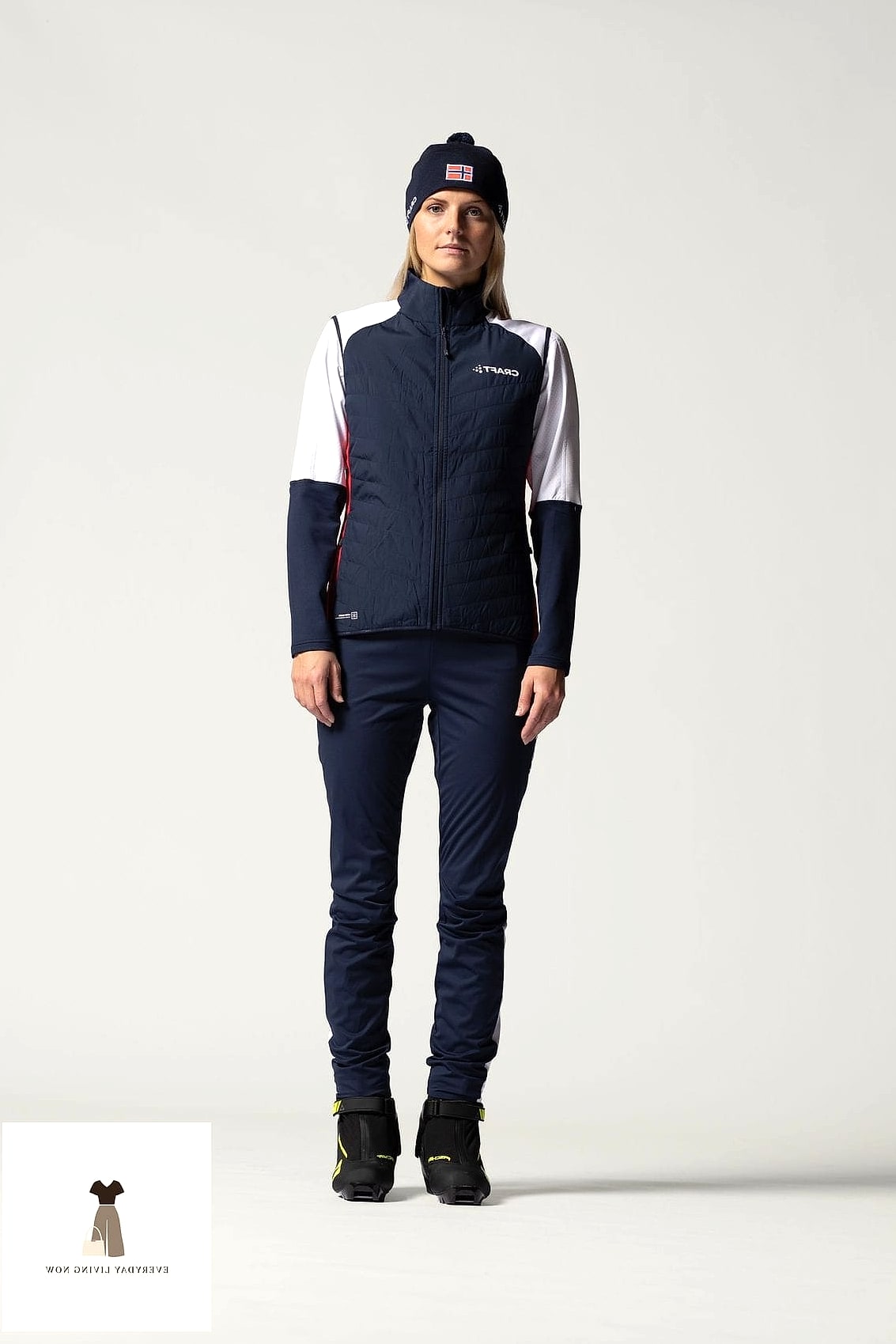 Sporty Chic Vest Layering