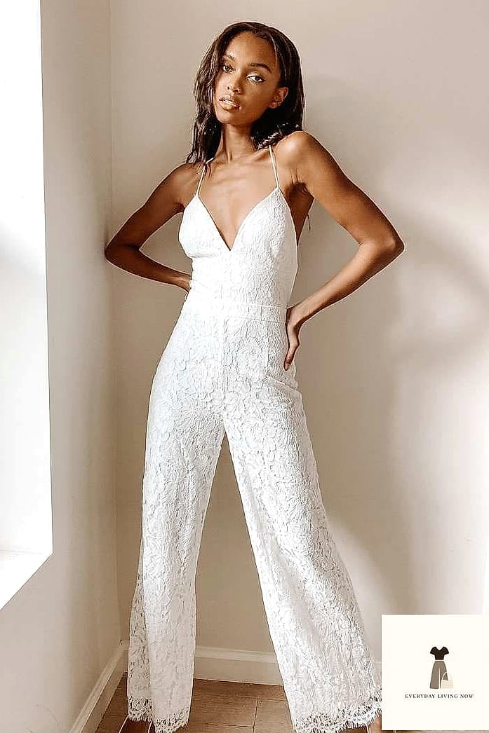 Sporty Jumpsuit With White Sneakers