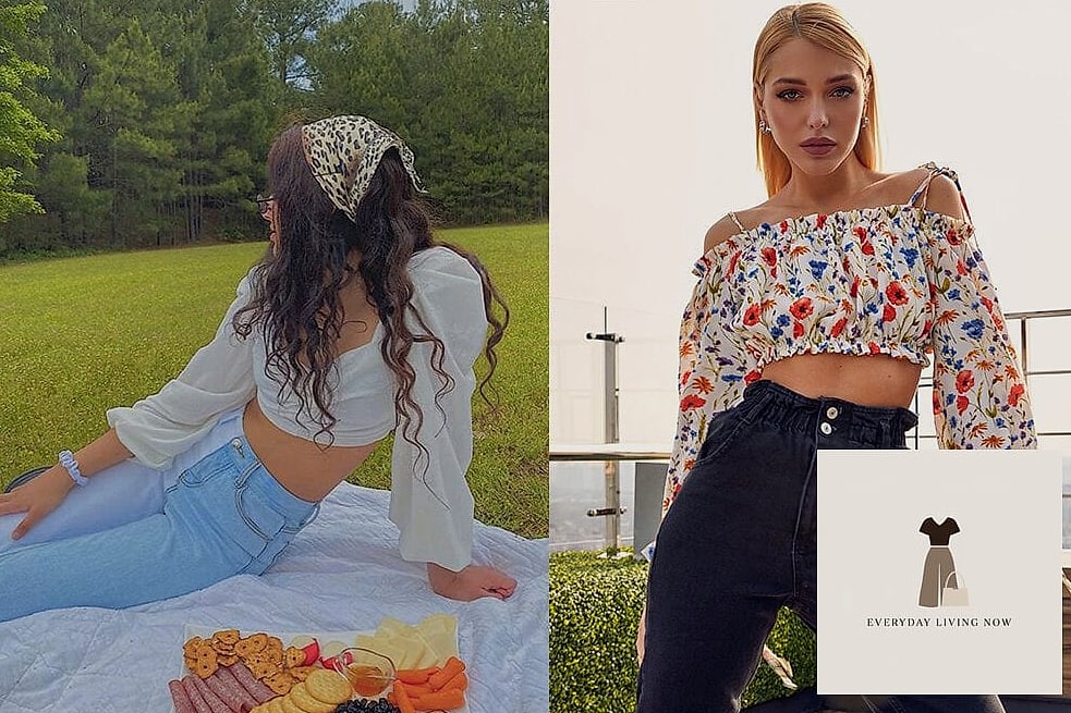 23 Picnic Outfit That Every Stylist Needs to See 11 Straight-Leg Jeans With a Corset Top