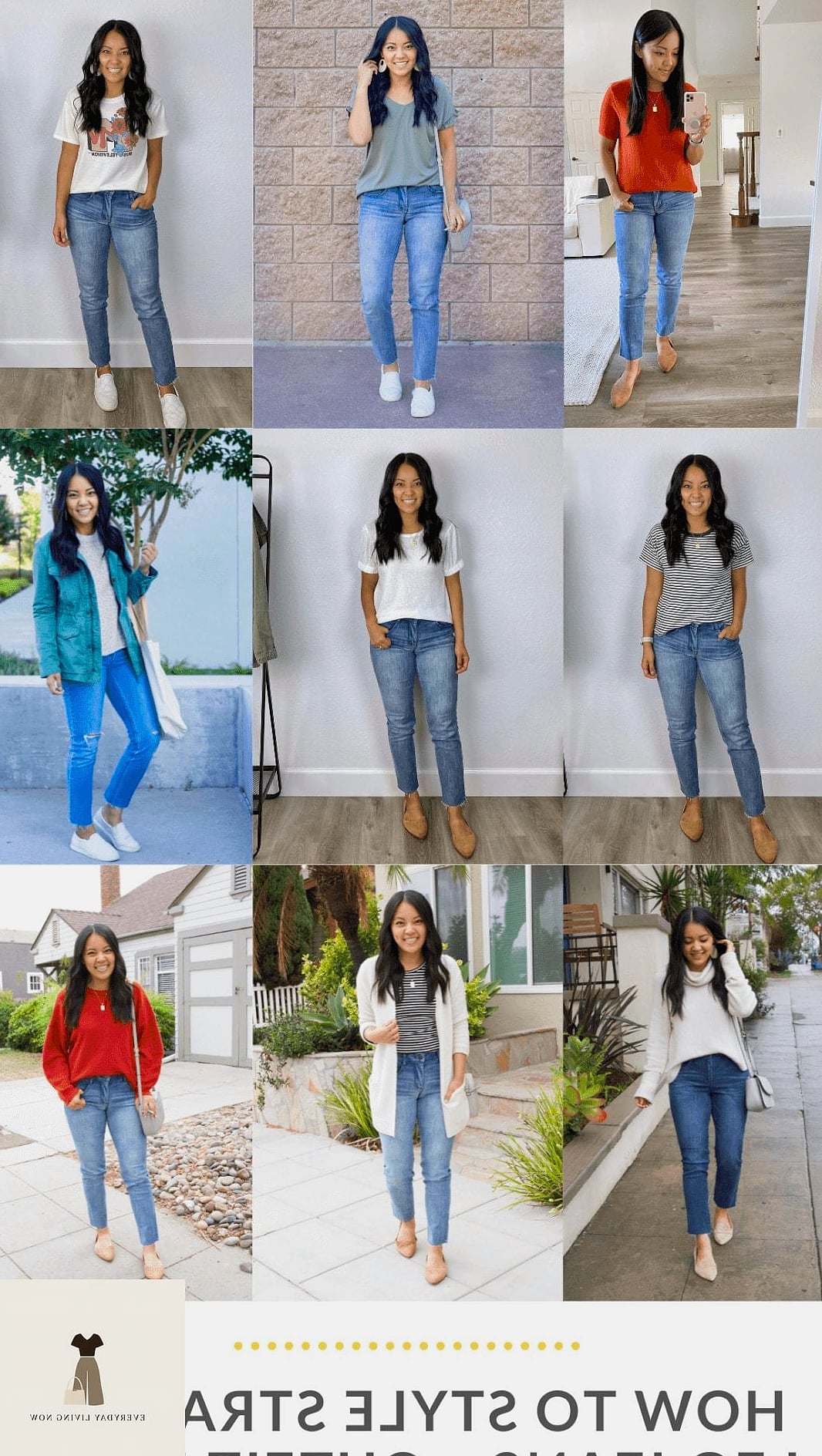 22 Outfit Casual That Every Stylist Needs to See 2 The Straight-Leg Jeans and Oversized Blazer Duo
