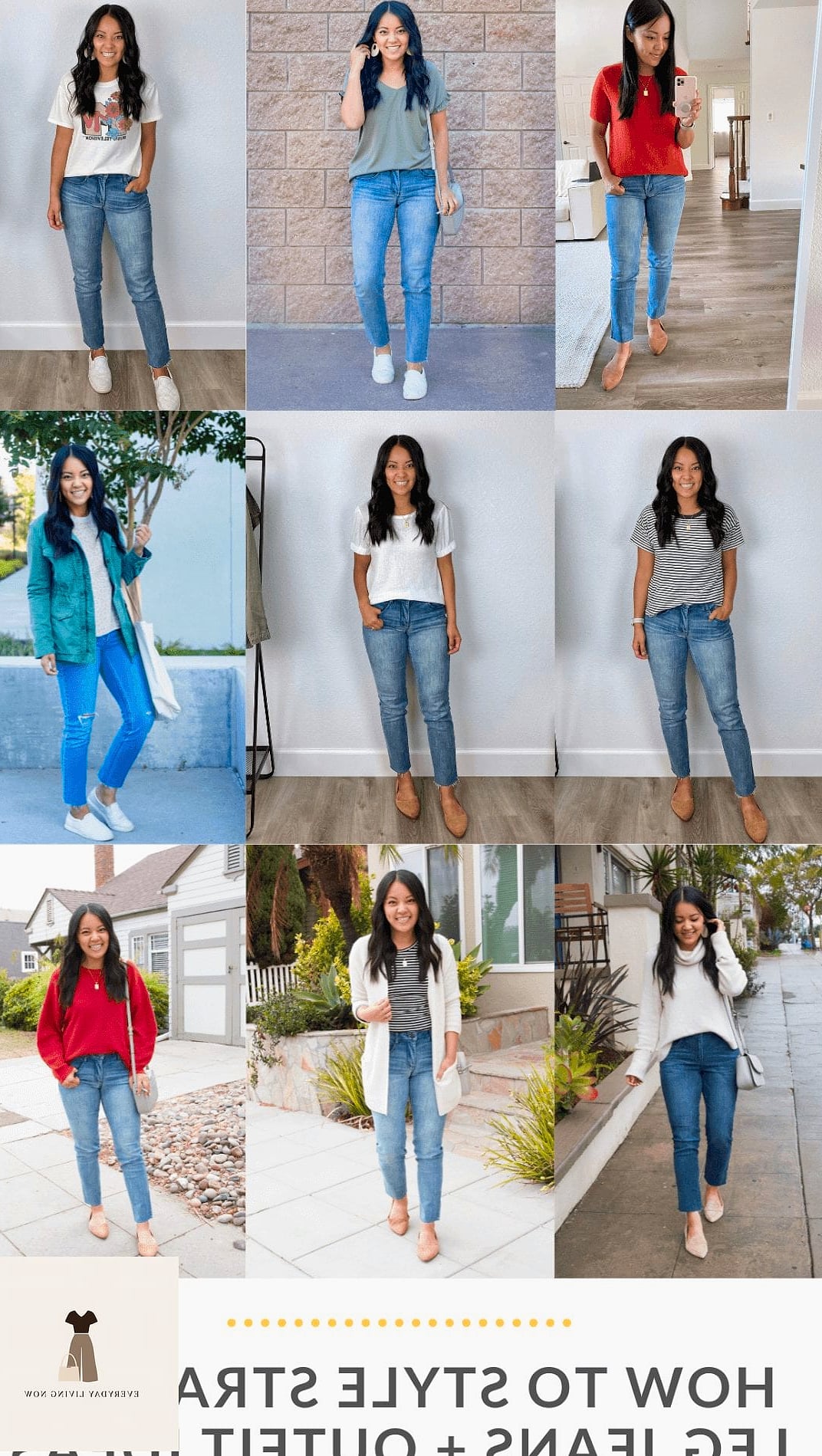 22 Outfit Casual That Every Stylist Needs to See 9 Straight-Leg Jeans and a Corset Top