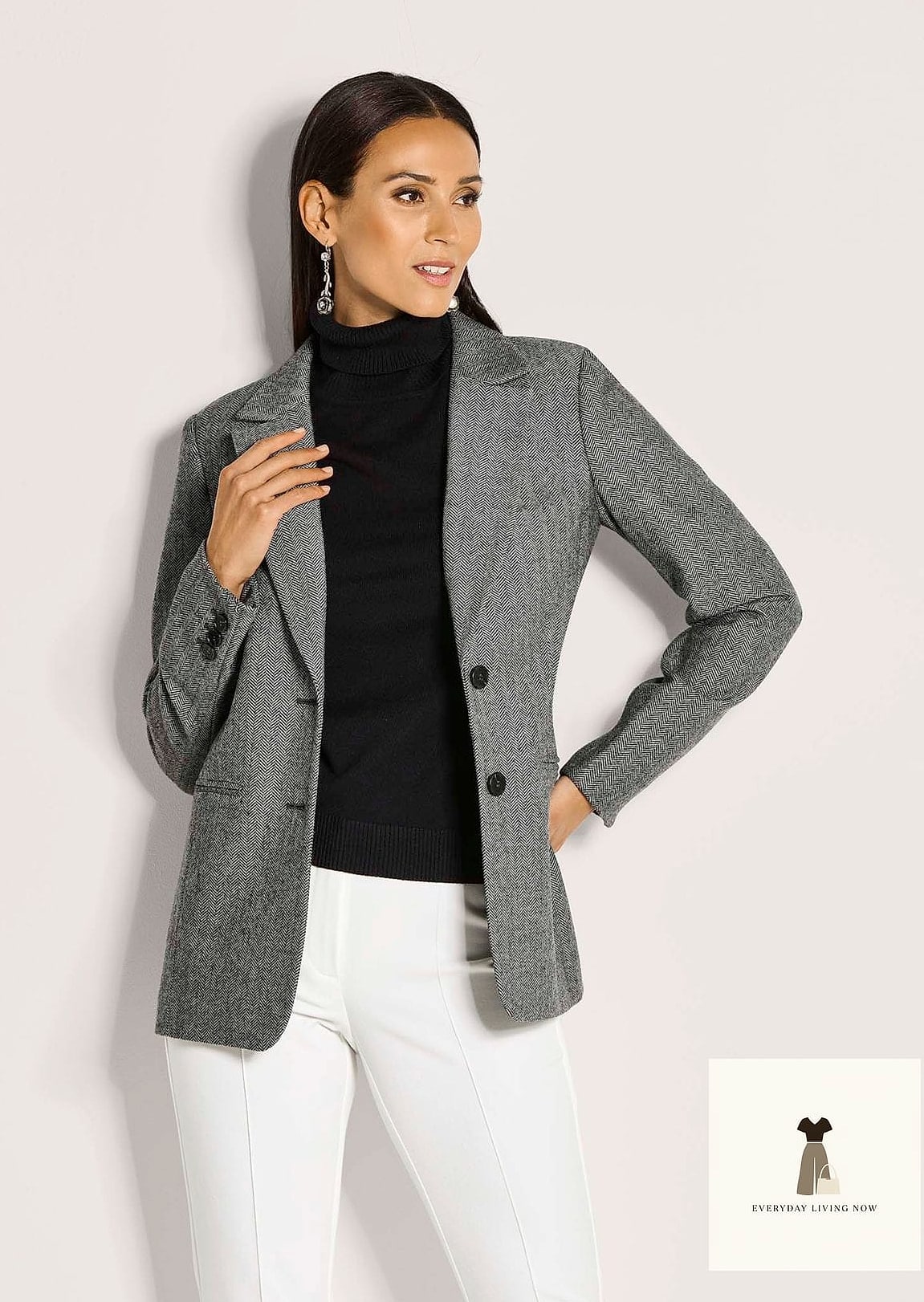 The Structured Blazer and Bodycon Skirt Duo