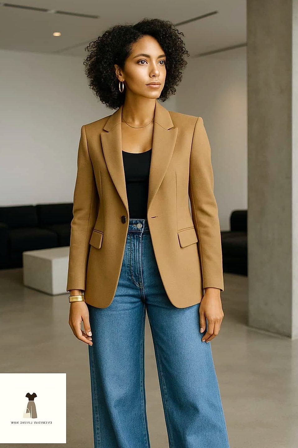 Structured Blazer Dress in Deep Red