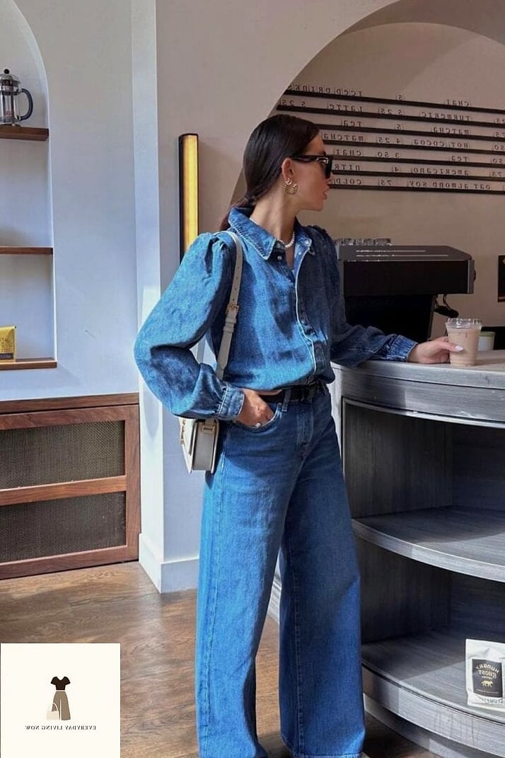 Sundress and a Denim Vest