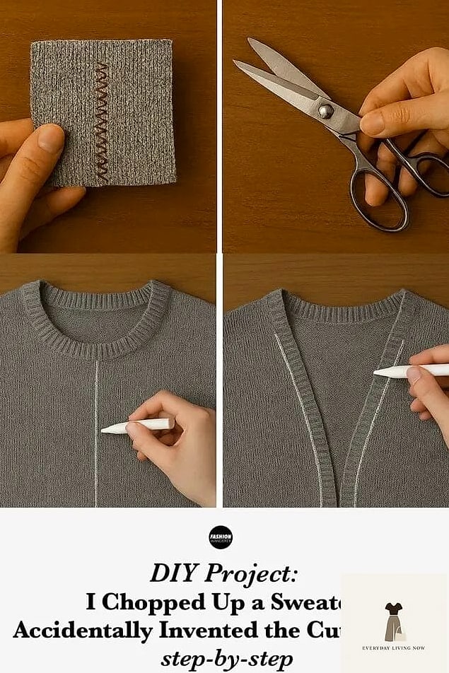 The Sweater Vest Layering Trick