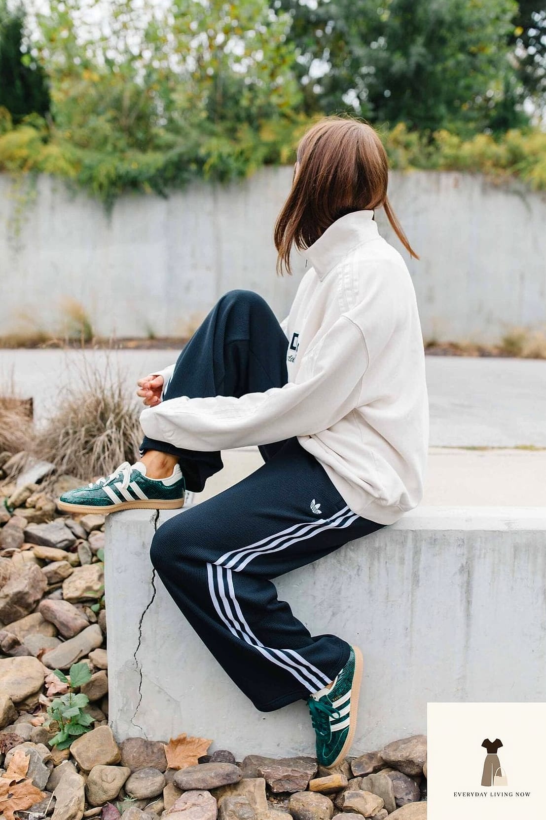 Track Pants and a Cropped Jacket
