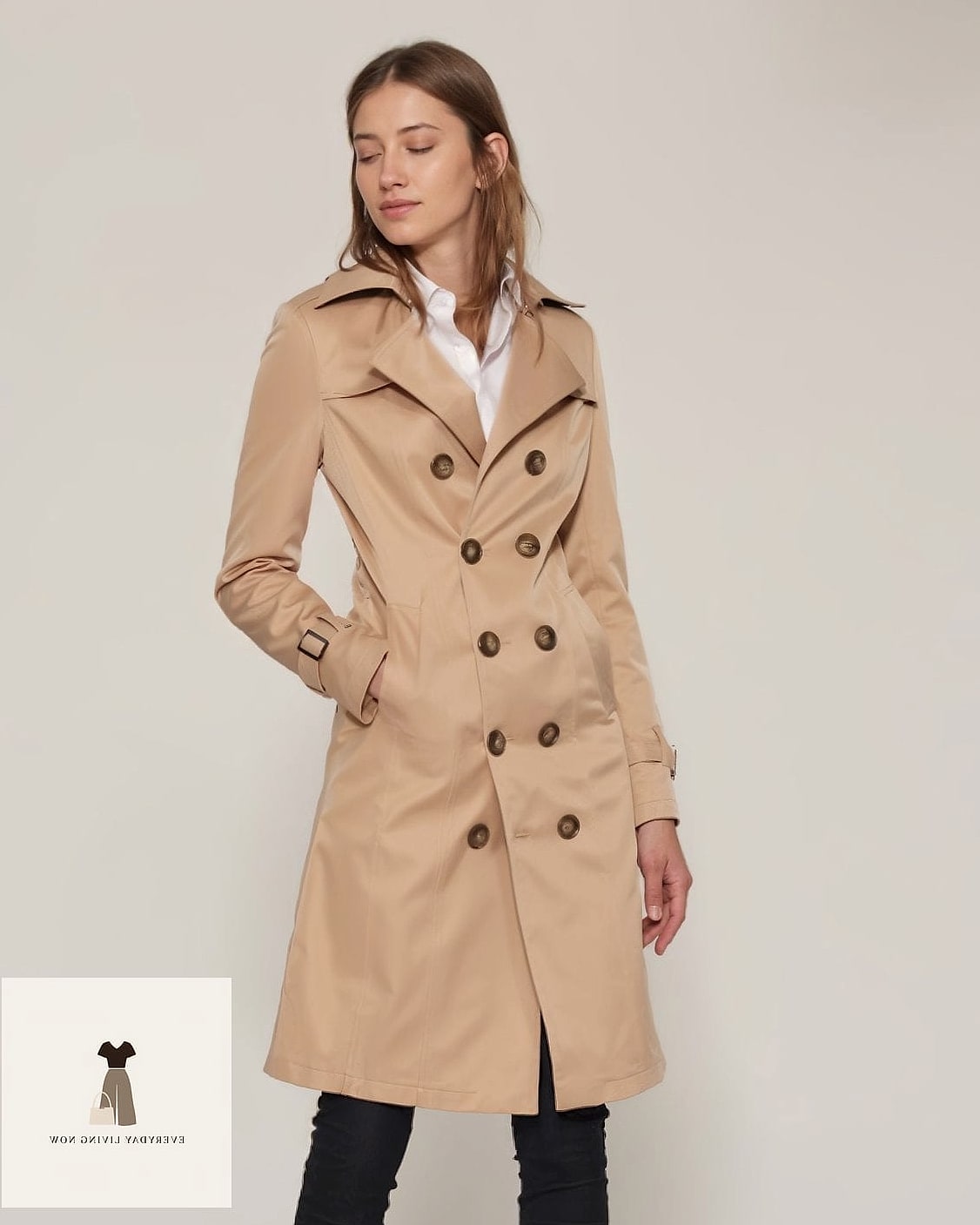 30 Beige Pants Outfit You Need to Try Next 10 The Trench Coat Finish