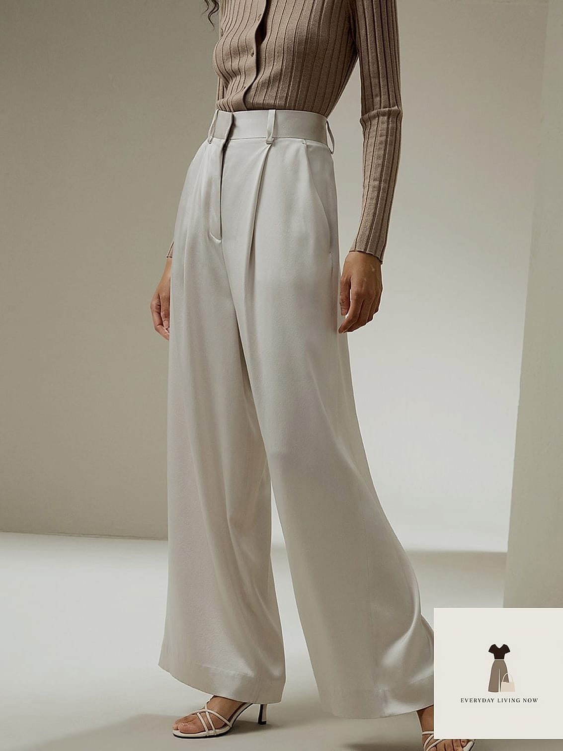 Trouser Pants and a Silk Camisole