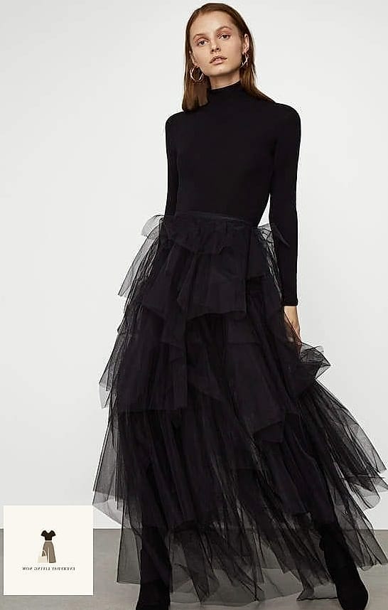 Tulle Skirt and Fitted Top
