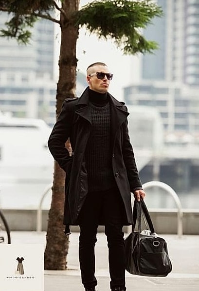 25 Starboy Outfit Every Style Lover Needs to See 24 The Turtleneck and Trench Layer