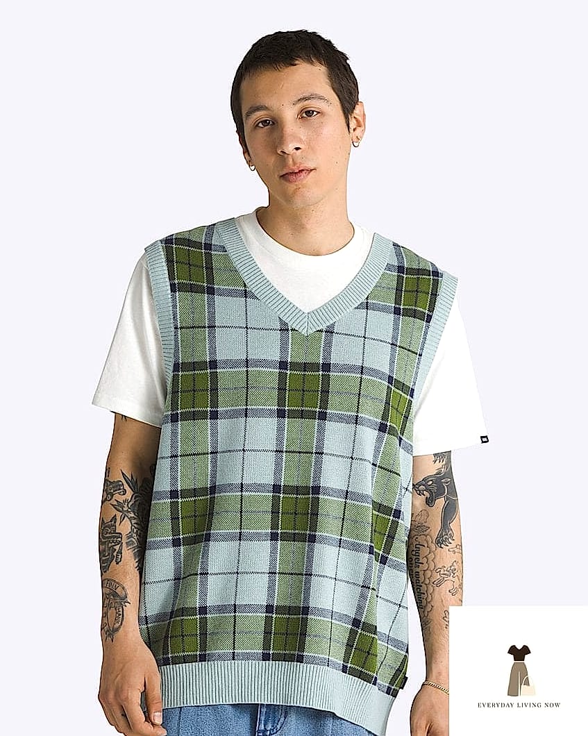 24 Vans Outfit You Need to Try Next 25 Vans With a Sweater Vest and Skirt